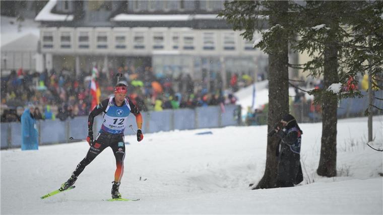 Philipp Nawrath war Schlussläufer der deutschen Mixed-Staffel.
