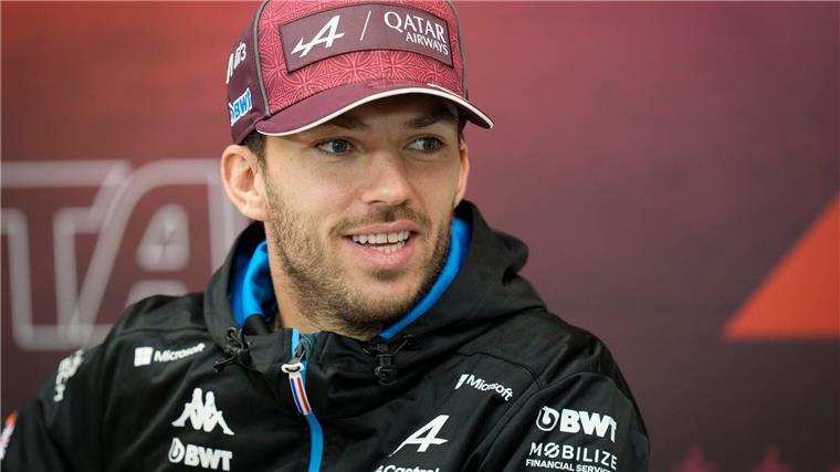 Ferrari-Stars Hamilton und Leclerc in China disqualifiziert Pierre Gasly vom Team Alpine wurde disqualifiziert.