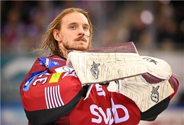 Pinguins-Goalie Kristers Gudlevskis wurde erst fünf Minuten vor dem Ende erstmals überwunden.