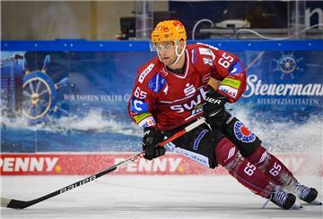 Pinguins-Stürmer Christian Wejse spielt für Dänemark bei der Eishockey-Weltmeisterschaft.