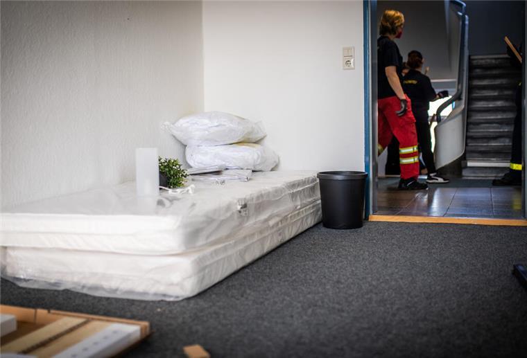 So viele Flüchtlinge kommen aktuell nach Bremerhaven Platz für Geflüchtete: Nach Ausbruch des Ukraine-Krieges wurde das Stadthaus 3 umgebaut.