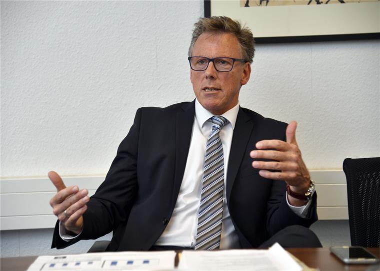 Polizeidirektor Harry Götze fordert mehr Respekt und ein klares Nein zur Gewalt gegen die Polizei.