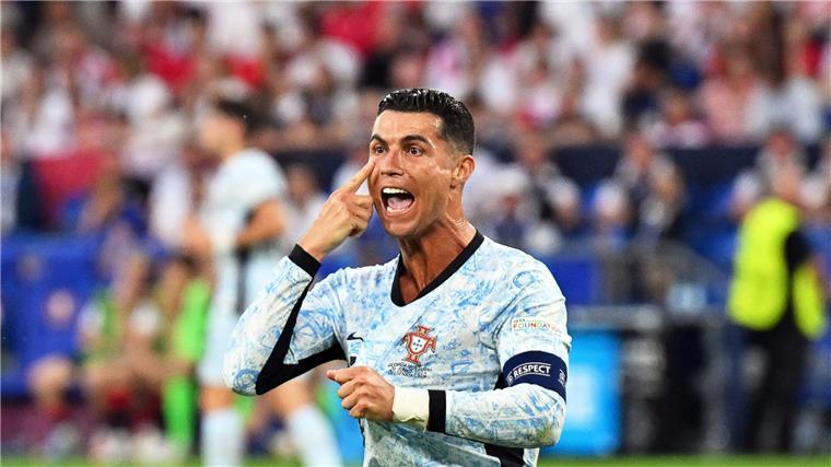 Portugals Superstar Cristiano Ronaldo haderte viel.