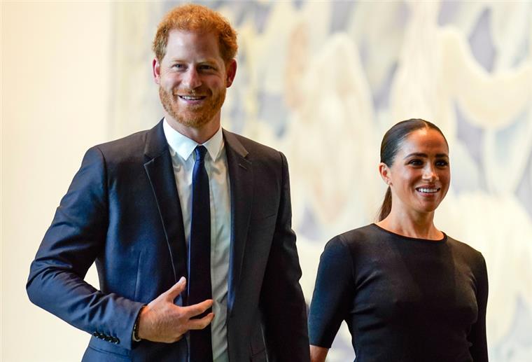 Prinz Harry , Herzog von Sussex, und seine Ehefrau Meghan Markle, Herzogin von Sussex