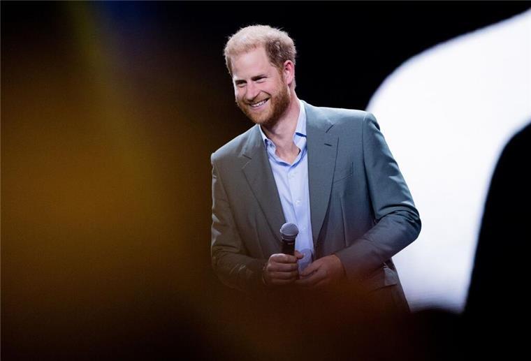 Prinz Harry: „Ich bin ein Düsseldorfer“ Prinz Harry während der Eröffnung der 6. Invictus Games in der Merkur Spiel-Arena.