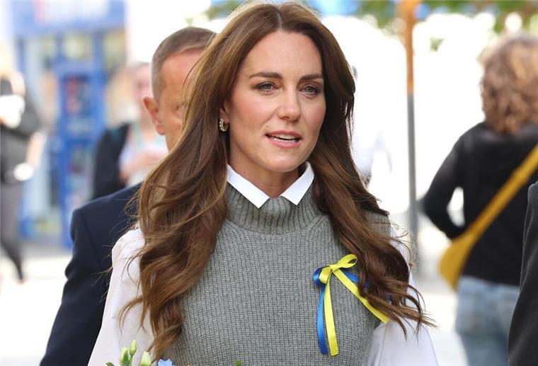 Kate packt Hilfspakete für ukrainische Flüchtlinge Prinzessin Kate besuchte ein Gemeindezentrum, das ukrainische Flüchtlinge unterstützt.