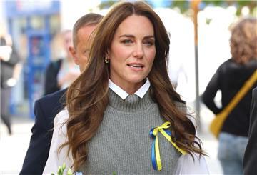 Prinzessin Kate besuchte ein   Gemeindezentrum, das ukrainische Flüchtlinge unterstützt.