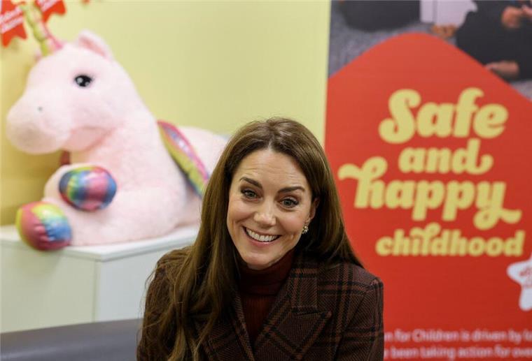 Prinzessin Kate besucht Frauengefängnis Prinzessin Kate in einem Gefängnis und einer Jugendstrafanstalt in der Nähe von Wilmslow.
