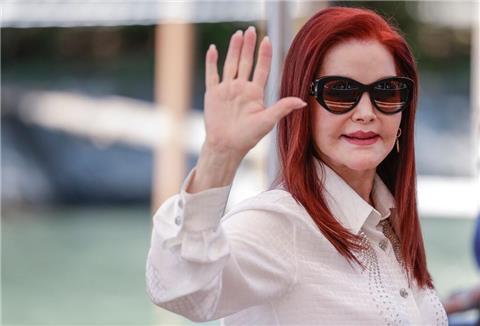 Priscilla Presley bei den Filmfestspielen in Venedig.