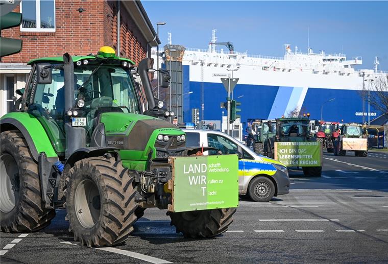 Protestaktion: Am Donnerstag gehen die Landwirte wieder auf die Straße.