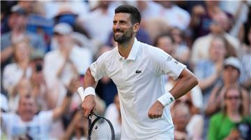 „Pump it up“: Novak Djokovic mit seinem neuen Jubel.