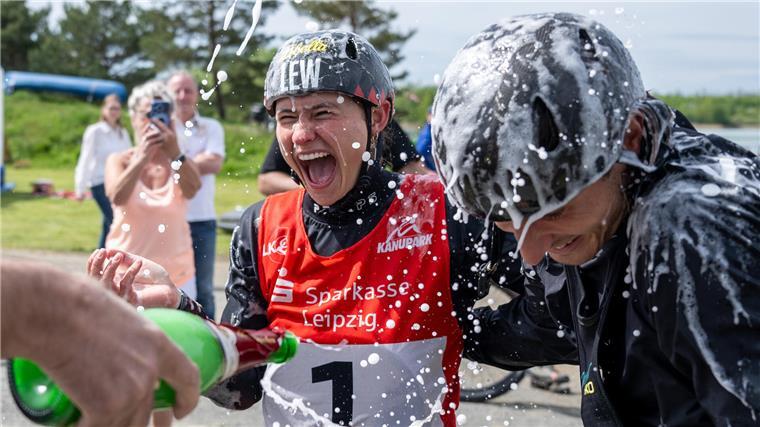 Pure Emotion: Die Teilnahme bei den Olympischen Sommerspielen gehört im Kanusport zu den größten Erfolgen. Für Elena Lilik werden es die ersten Spiele sein.