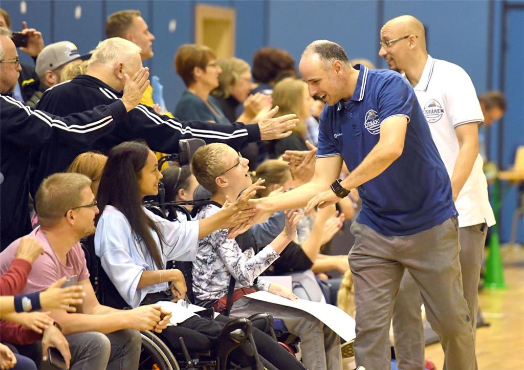 &quot;Tag der Fans&quot; bei den Eisbären Bremerhaven. Foto: Scheer
