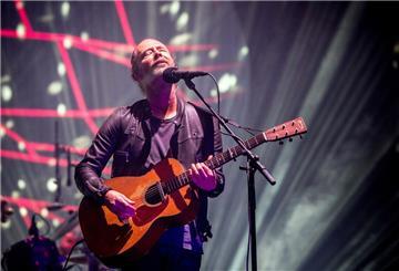 Radiohead-Sänger Thom Yorke. Mit Songs wie „Karma Police“ und „Creep“ erlangte die britische Band in den 90er Jahren weltweite Bekanntheit (Archivbild).