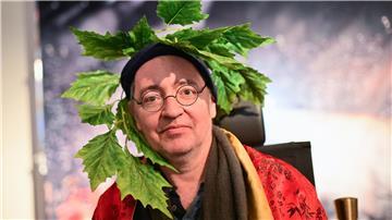 Rainald Grebe, Kabarettist und Liedermacher, bei einer Preview der 3sat-Doku „Rainald Grebe: Der Tod im Leben - Unheilbar krank zum größten Auftritt“.