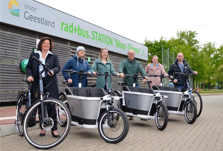 Bad Bederkesa: Jetzt kostenlos E-Bikes und E-Lastenräder ausleihen Lastenräder in Bad Bederkesa