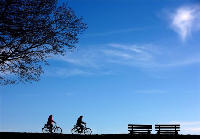 Rauf aufs Rad lautet das Motto des NZ-Fahrradsommers. Foto imago