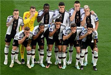 Die deutsche Mannschaft beim Teamfoto