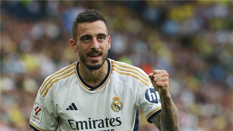 Real Madrids Joselu spielte gemeinsam mit Toni Kroos bei Real Madrid. Nach der vergangenen Saison verließen beide den Club.