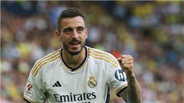 Real Madrids Joselu spielte gemeinsam mit Toni Kroos bei Real Madrid. Nach der vergangenen Saison verließen beide den Club.