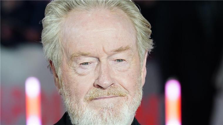 Regisseur Ridley Scott bei der Premiere seines Films „Napoleon“ in London.