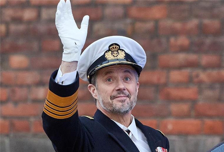 Reif für die Münze: König Frederik X. von Dänemark.