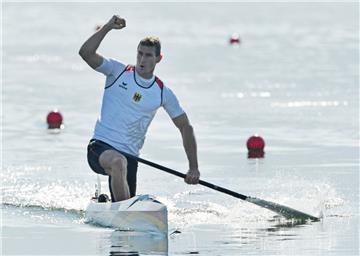 Rennkanute Sebastian Brendel hat wie in London 2012 die olympische Goldmedaille gewonnen.