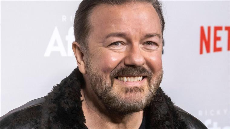 Ricky Gervais wird in Hollywood mit einer Sternenplakette verewigt. (Archivbild) 
