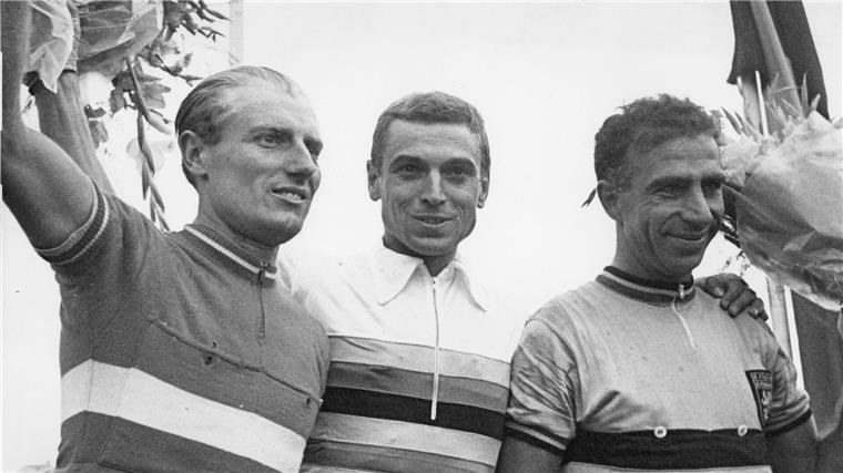 Rik Van Looy (M) wurde der „Kaiser von Herentals“ genannt. 