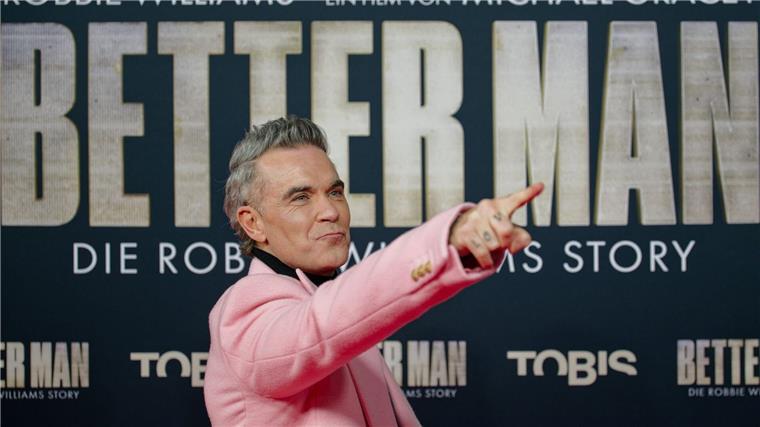 Die Kinostarts der Woche Robbie Williams bei der Premiere.