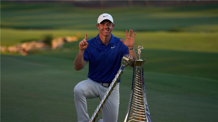 Rory McIlroy hat zum sechsten Mal die Gesamtwertung der DP World Tour gewonnen.