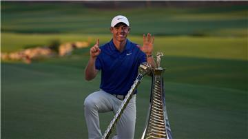Rory McIlroy hat zum sechsten Mal die Gesamtwertung der DP World Tour gewonnen.
