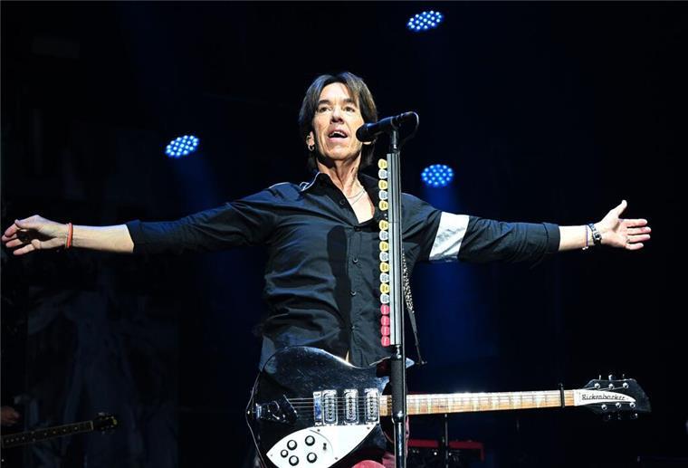 Roxette-Mastermind Per Gessle genoss das Konzert in München sichtlich.