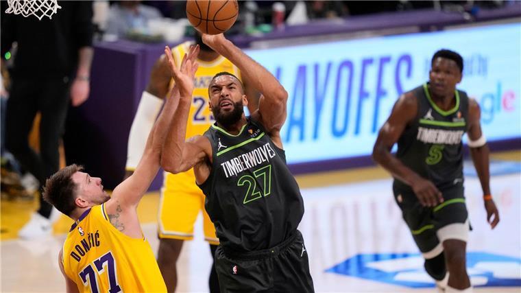 Rudy Gobert dominierte das Spiel unter den Körben.