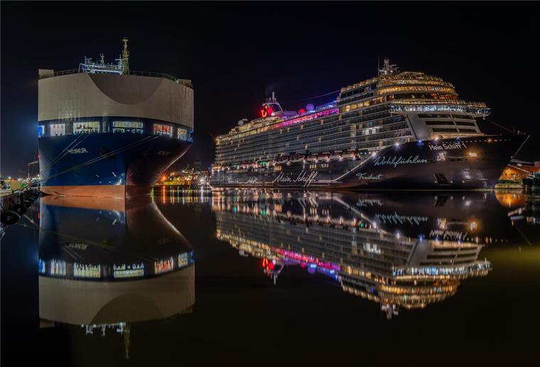 „Mein Schiff 1“: Saison in Bremerhaven langsam zu Ende Rückkehr nach Bremerhaven: die „Mein Schiff 1“.