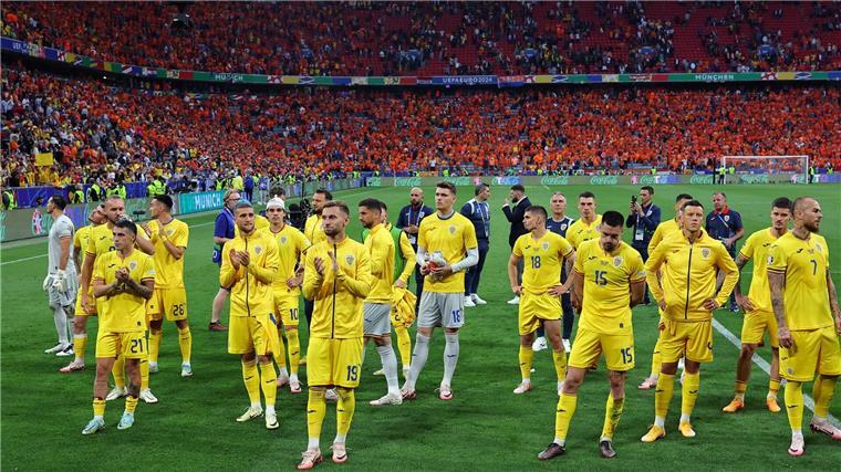 Rumänisches Team bedankt sich für Gastfreundschaft Rumänien verlor im Achtelfinale gegen die Niederlande.