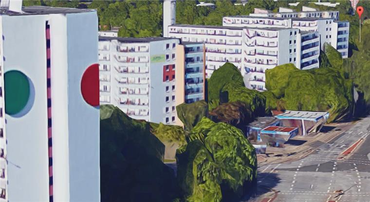 Einfach zu hoch: Brummi-Fahrer rammt Tankstelle in Leherheide Rund 1000 Euro Schaden sind an dieser Tankstelle an der Hans-Böckler-Straße in Leherheide entstanden. Ein Brummi-Fahrer hatte das Dach gerammt.