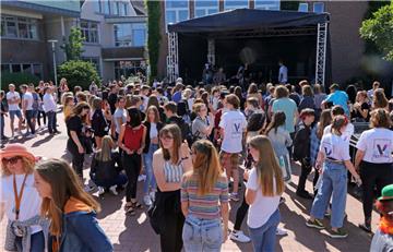 Rund 1000 Schüler waren am Aktionstag des Zevener St.-Viti-Gymnasiums beteiligt.