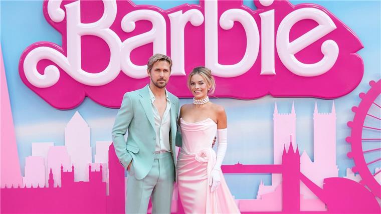 „Barbie“ meistbesuchter Kinofilm des Jahres Ryan Gosling und Margot Robbie spielen die Hauptrollen in „Barbie“.