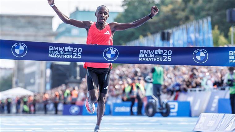Sawe gewinnt Berlin-Marathon - Wetter verhindert Rekord Sabastian Sawe siegte beim 51. Berlin-Marathon mit großem Vorsprung.