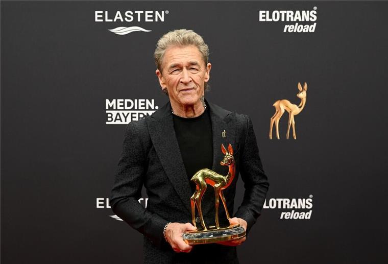 Sänger Peter Maffay erhält den Bambi in der Kategorie „Legende“.