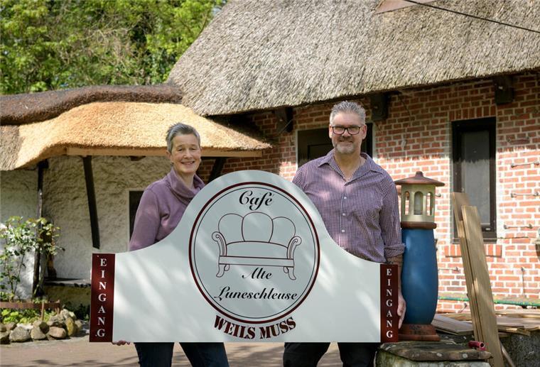 Sandra und Eric Pallentin haben ein neues Konzept für die Alte Luneschleuse.