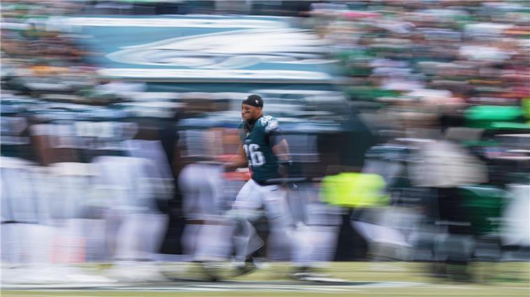 Saquon Barkley ist der wichtigste Offensiv-Spieler der Philadelphia Eagles.