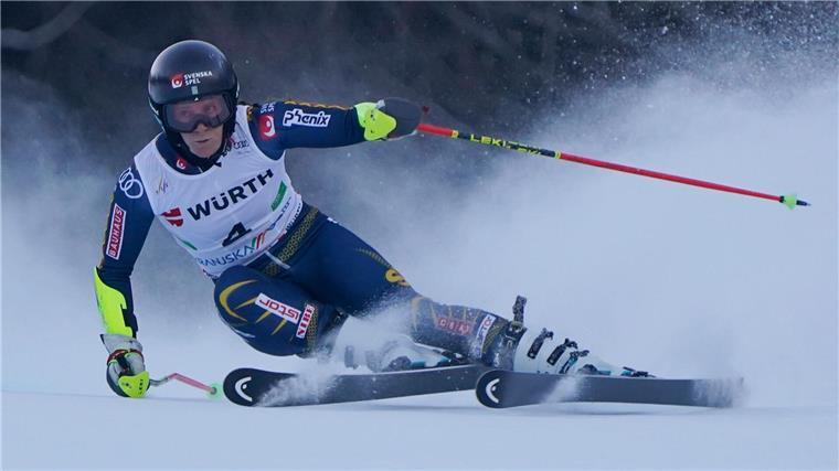 Schwedin Hector triumphiert im Riesenslalom in Kranjska Gora Sara Hector fährt in Kranjska Gora zum Sieg.