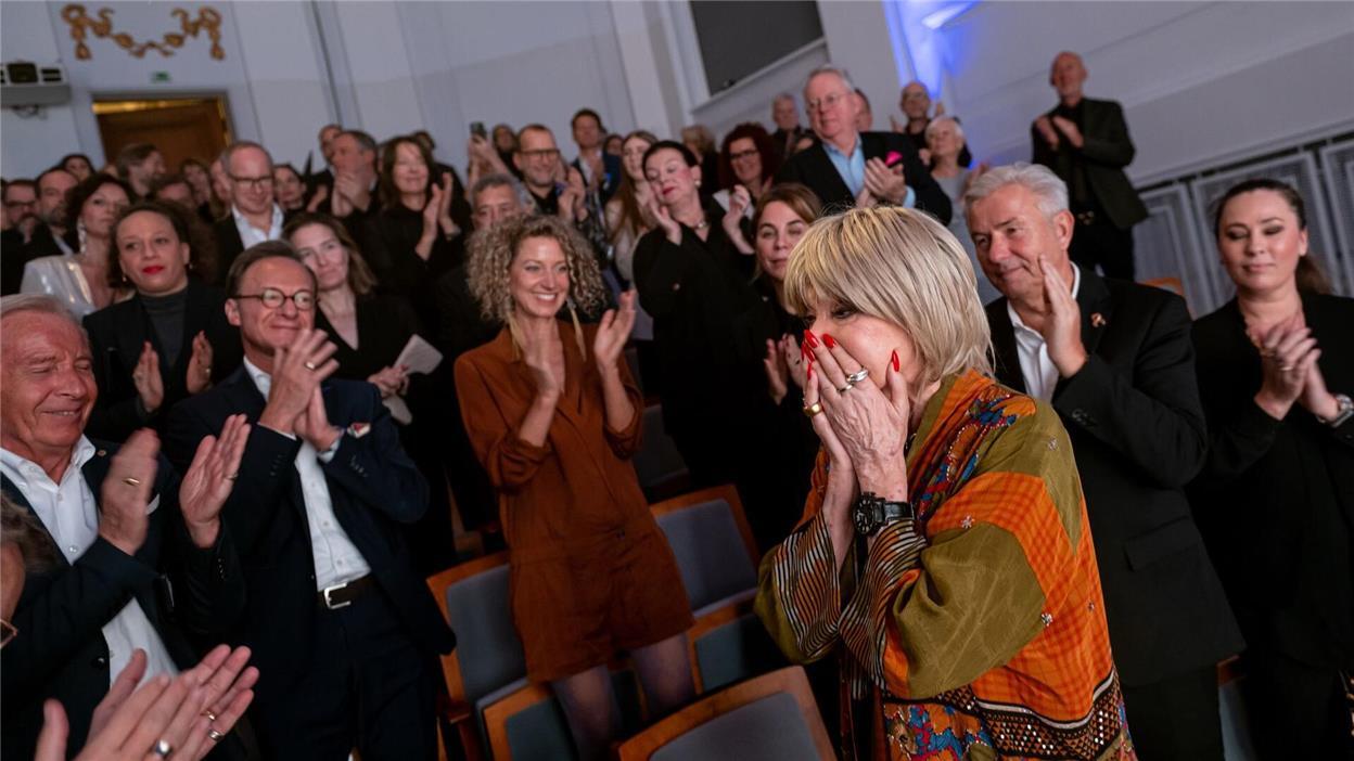 Judy Winter mit Götz-George-Preis ausgezeichnet Schauspielerin Judy Winter wird bei der Verleihung des Götz-George-Preises gefeiert.