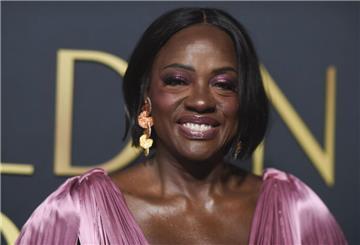 Schauspielerin Viola Davis erhält einen der Golden-Globe-Ehrenpreise. 