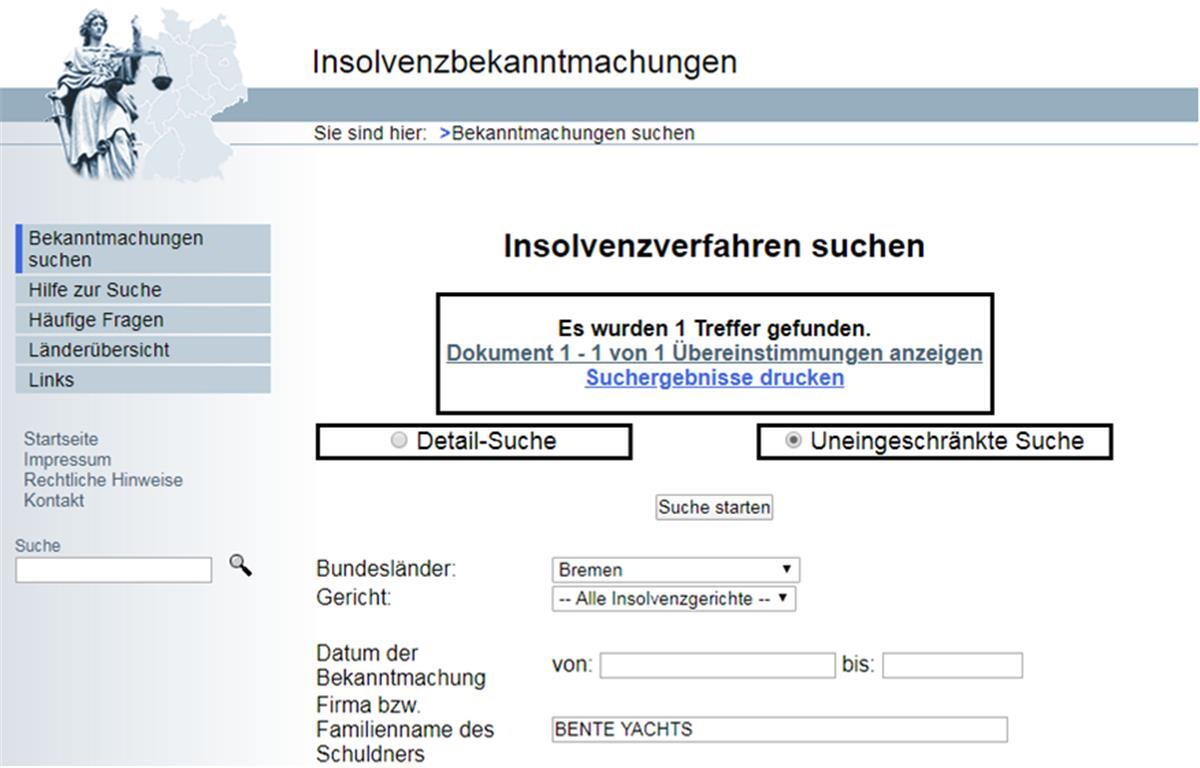 Junge Bremerhavener Yachtbauer in der Krise Insolvenzverwalter soll helfen: Schlechte Nachrichten: Die jungen Bootsbauer von Bente Yachts mussten Insolvenz anmelden.