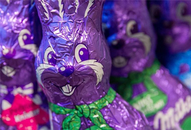 Milka kassiert Millionenstrafe: Schokolade zu teuer verkauft Schokoladen-Osterhasen von Milka.