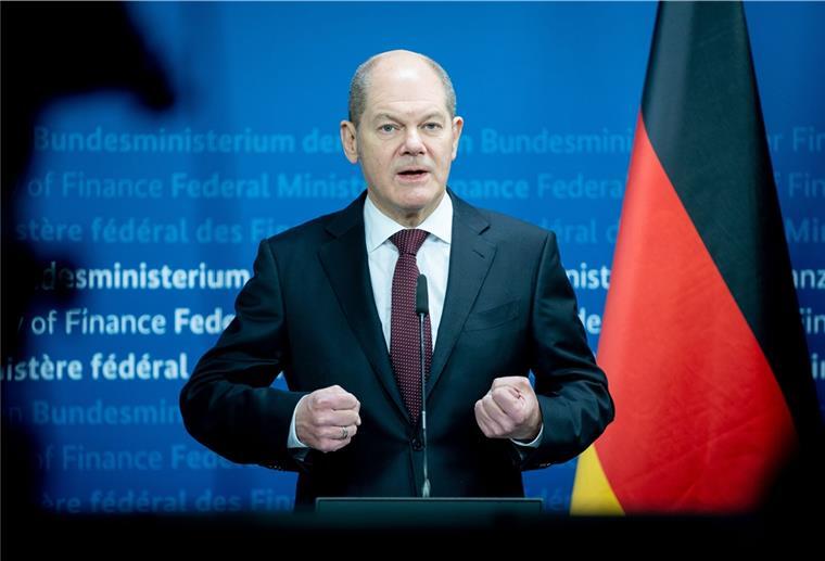 Bundeskanzler Olaf Scholz (SPD)