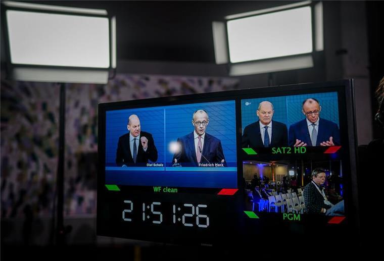 TV-Duell 2025 mit deutlich mehr Publikum als TV-Triell 2021 Scholz und Merz debattierten zu den wesentlichen Themen des Bundestagswahlkampfs.